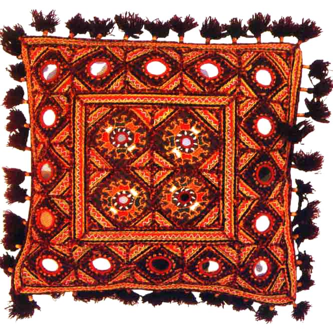 Pillow with Tassels